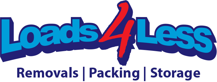 Loads4Less Brand Logo removals packing storage.